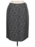 Kasper Chevron-herringbone Gray Formal Skirt Size 14 - photo 1