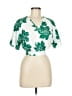 Unbranded Green Short Sleeve Blouse Size M - photo 1