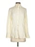 Vince. Ivory Long Sleeve Silk Top Size XS - photo 1