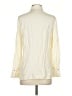Vince. Ivory Long Sleeve Silk Top Size XS - photo 2