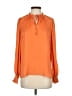 Maison d' Amelie 100% Polyester Orange Long Sleeve Blouse Size XS - photo 1