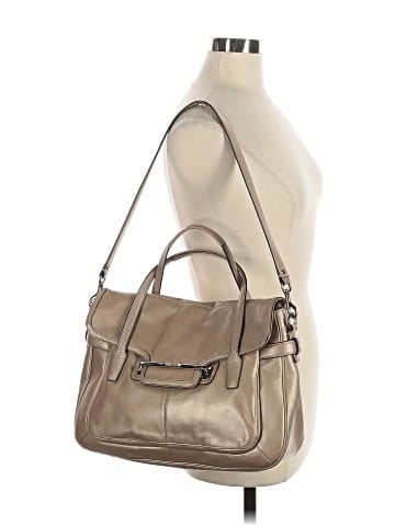 Coach Factory Leather Satchel (view 2)