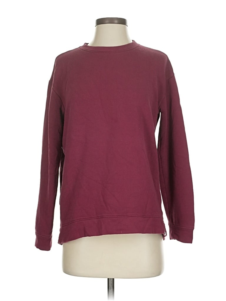 Pre-owned Orvis Long Sleeve T-shirt In Burgundy