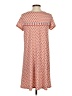 Max Studio Print Orange Casual Dress Size S - photo 2