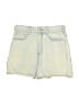 Pilcro Yellow Blue Denim Shorts Size 25 waist - photo 1