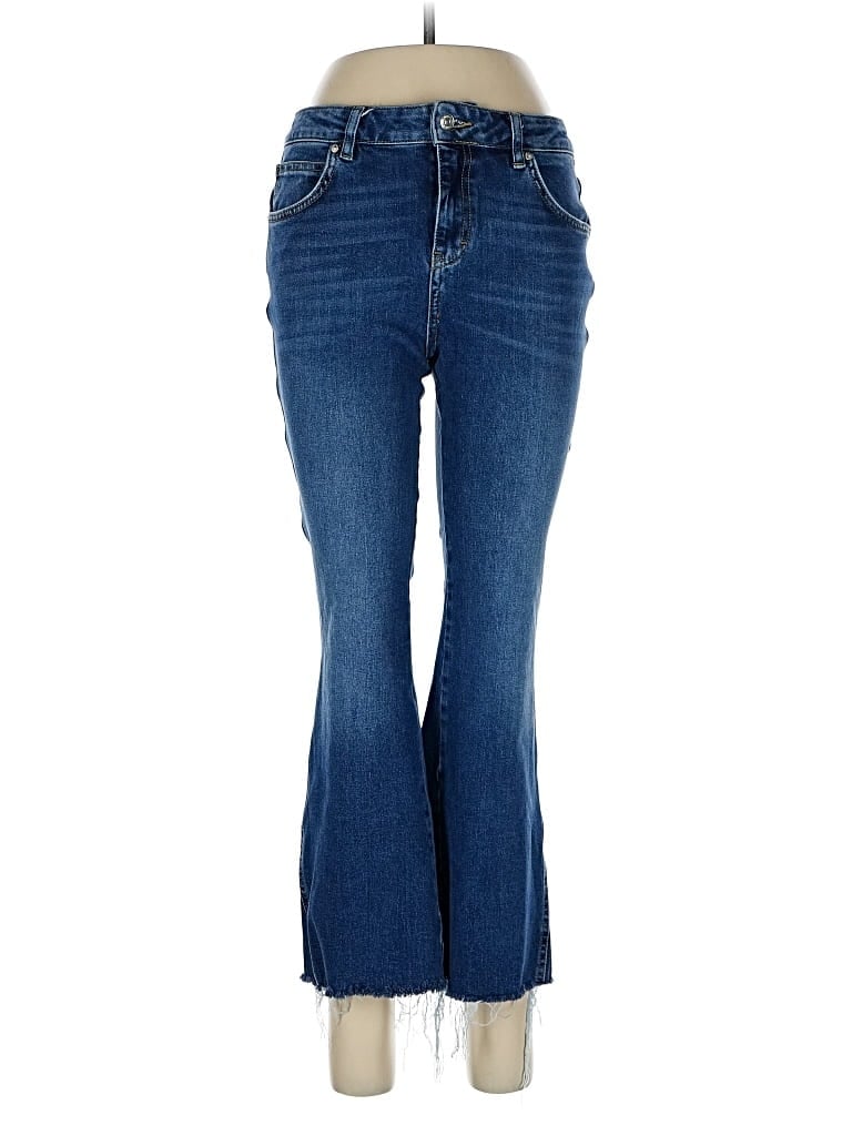 Pre-owned Free People Jeans In Blue