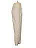Chico's Solid Tan Dress Pants Size Med (1) - photo 4
