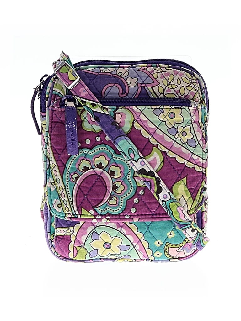 Pre-owned Vera Bradley Crossbody Bag In Purple