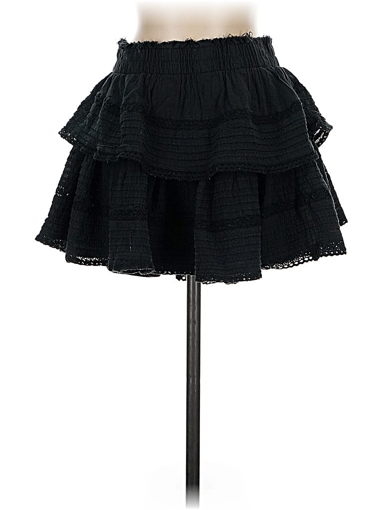 Pre-owned Aerie Casual Skirt In Black