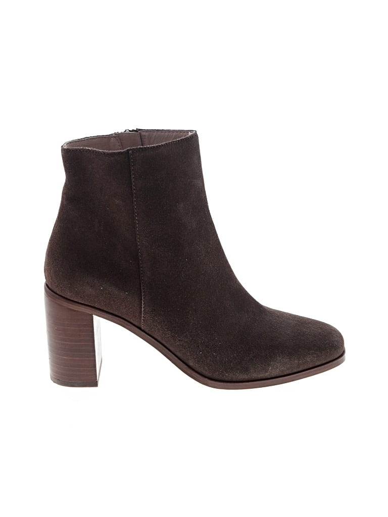Pre-owned Madewell Ankle Boots In Brown