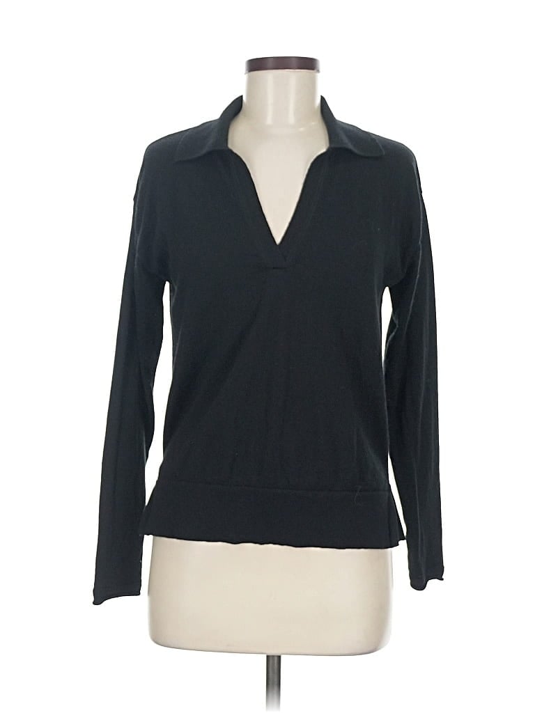 Pre-owned Banana Republic Factory Store Wool Pullover Sweater In Black