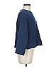 Assorted Brands 100% Cotton Solid Blue Pullover Sweater Size M (estimated) - photo 4