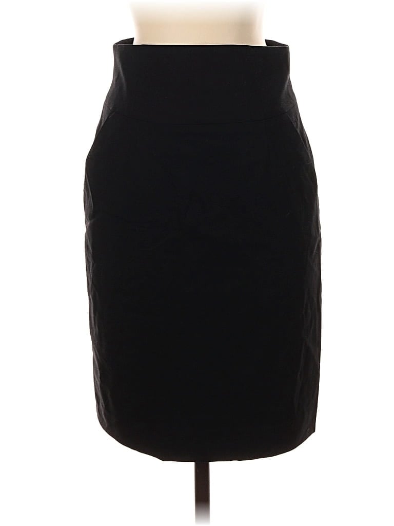 Pre-owned Banana Republic Wool Skirt In Black