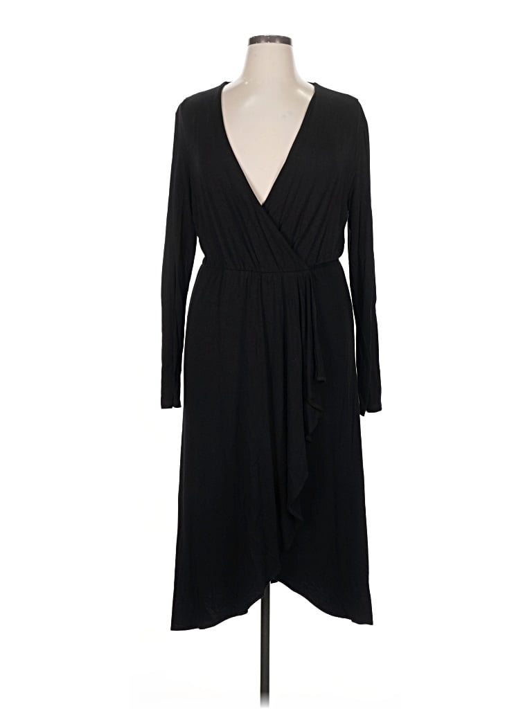 Pre-owned Alison Andrews Casual Dress In Black