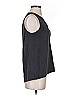 Joie 100% Silk Gray Sleeveless Silk Top Size XS - photo 4