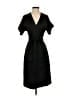 J.Crew 100% Polyester Solid Black Casual Dress Size XS - photo 1
