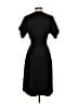 J.Crew 100% Polyester Solid Black Casual Dress Size XS - photo 2