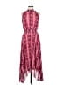1.State 100% Polyester Paisley Pink Cocktail Dress Size M - photo 1