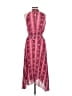 1.State 100% Polyester Paisley Pink Cocktail Dress Size M - photo 2