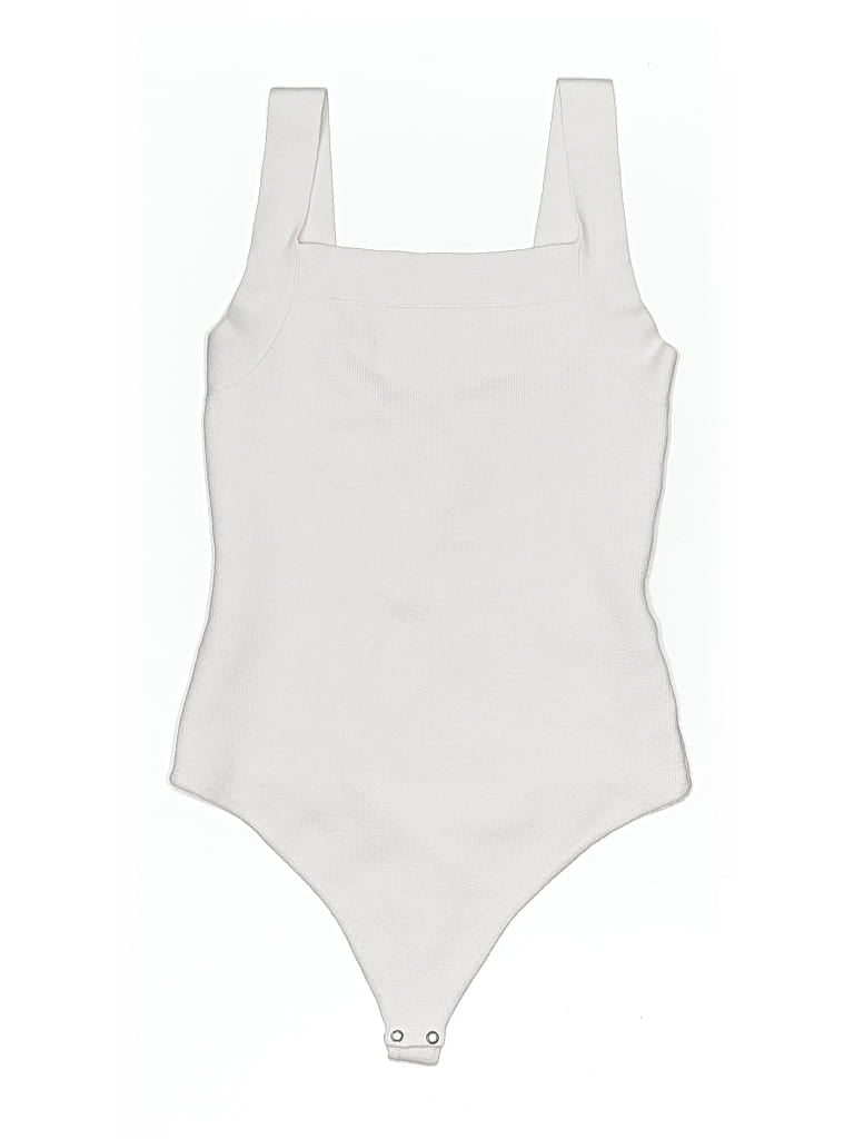 Pre-owned Abercrombie & Fitch Bodysuit In White