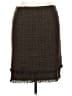 Jenne Maag Tweed Brown Casual Skirt Size 0X - photo 1
