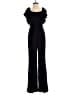 Intermix Solid Black Jumpsuit Size 0 - photo 1