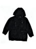 Zara Solid Black Snow Jacket Size 6 - photo 1