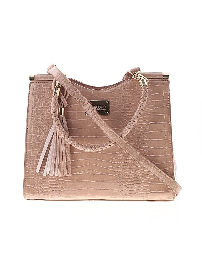 Pre-owned Bebe Satchel In Brown