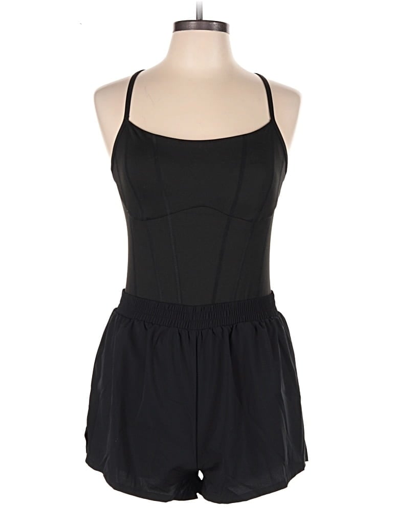 Victoria's Secret Pink Romper In Black