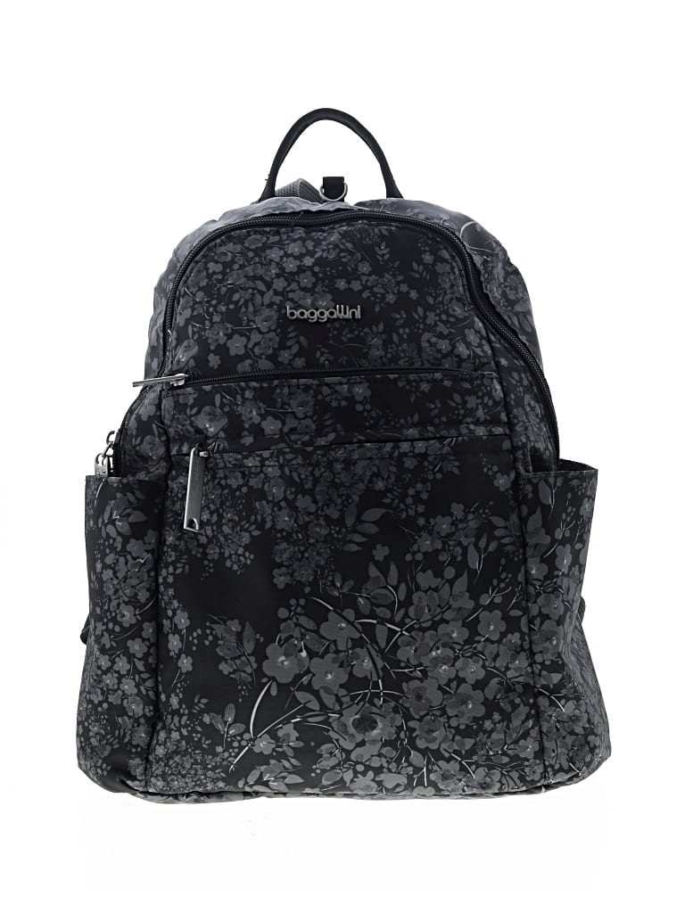 Pre-owned Baggallini Backpack In Black