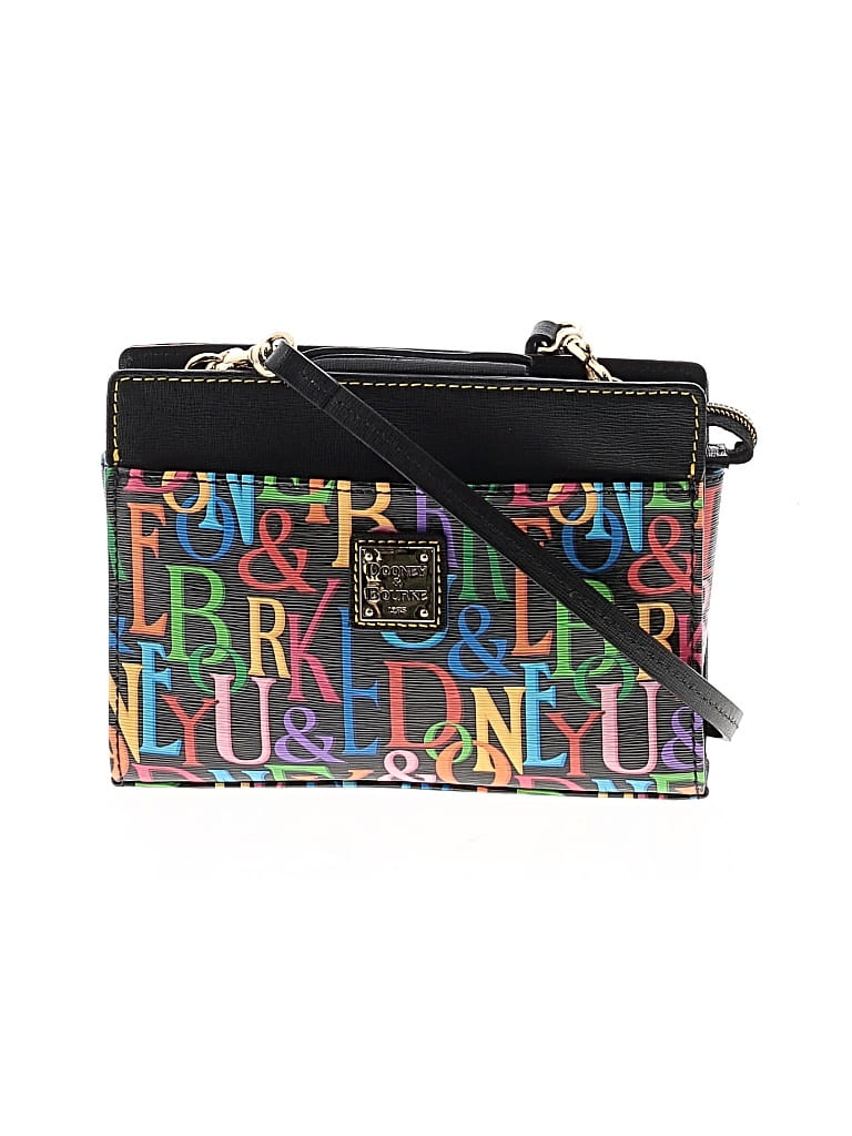 Pre-owned Dooney & Bourke Crossbody Bag In Black