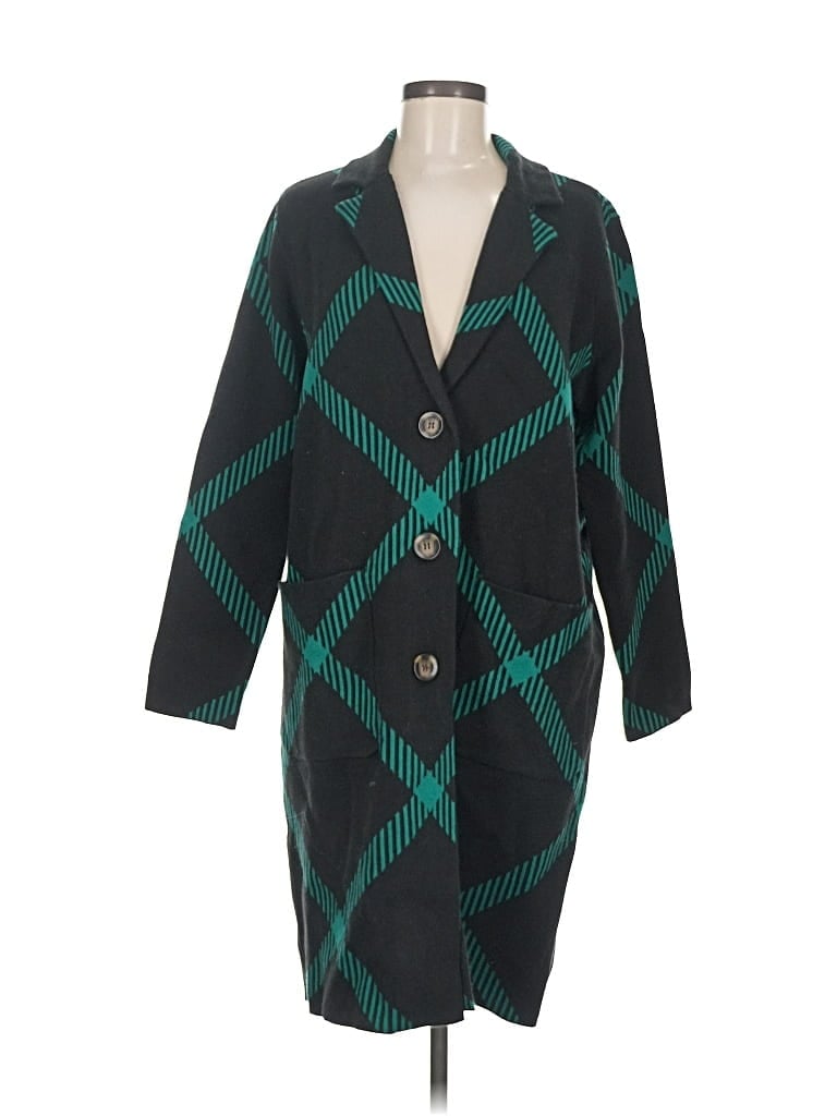 Pre-owned Ann Taylor Cardigan Sweater In Black