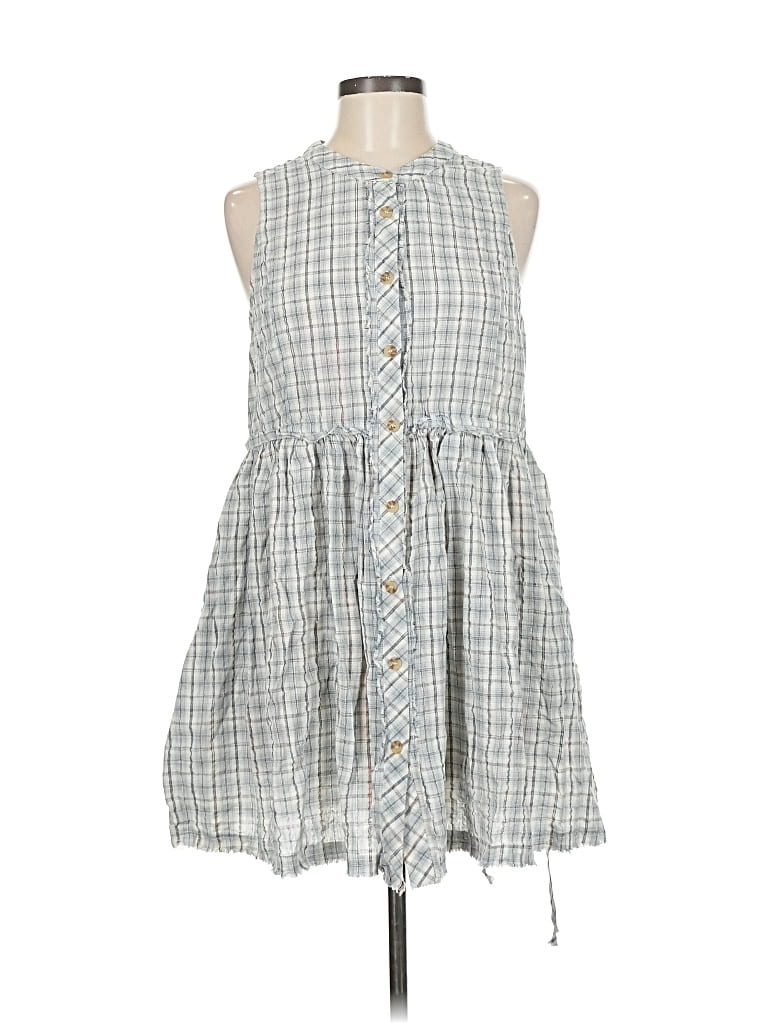 Pre-owned Hem & Thread Casual Dress In Gray