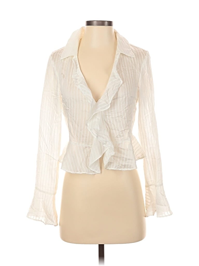 Zara Blazer Jacket In White