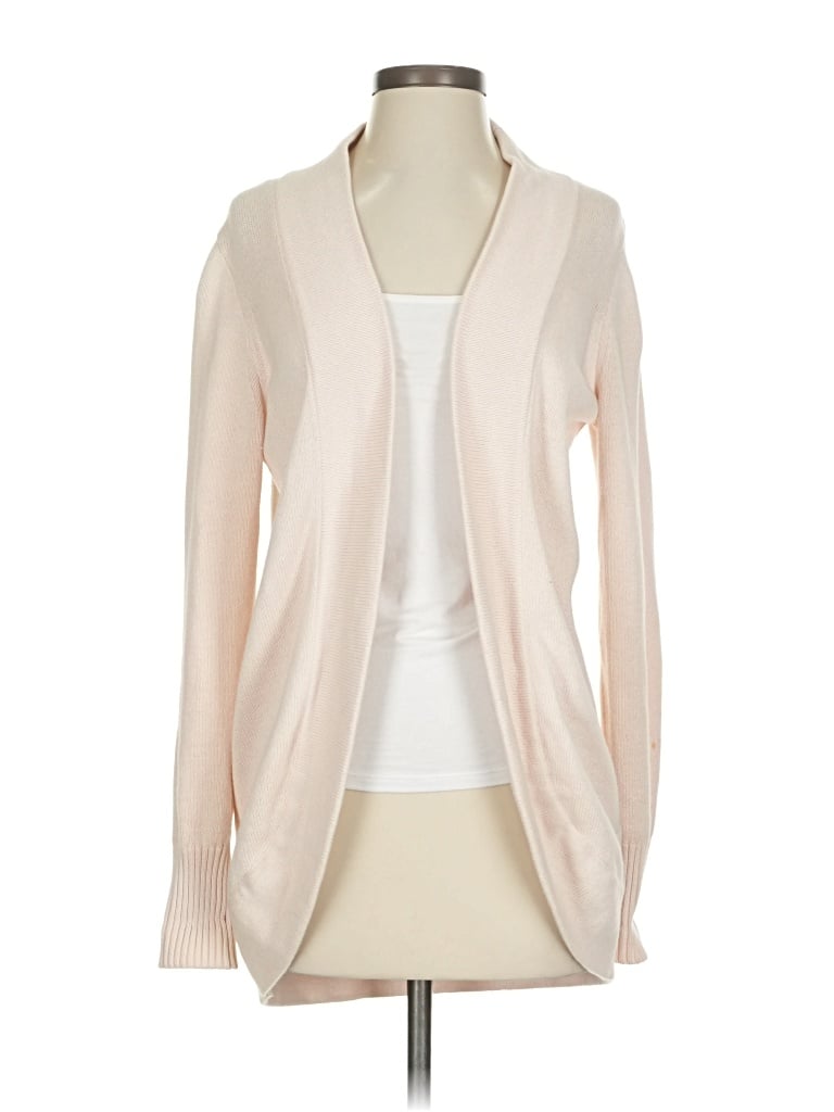 Pre-owned J.crew Factory Store Cardigan Sweater In White