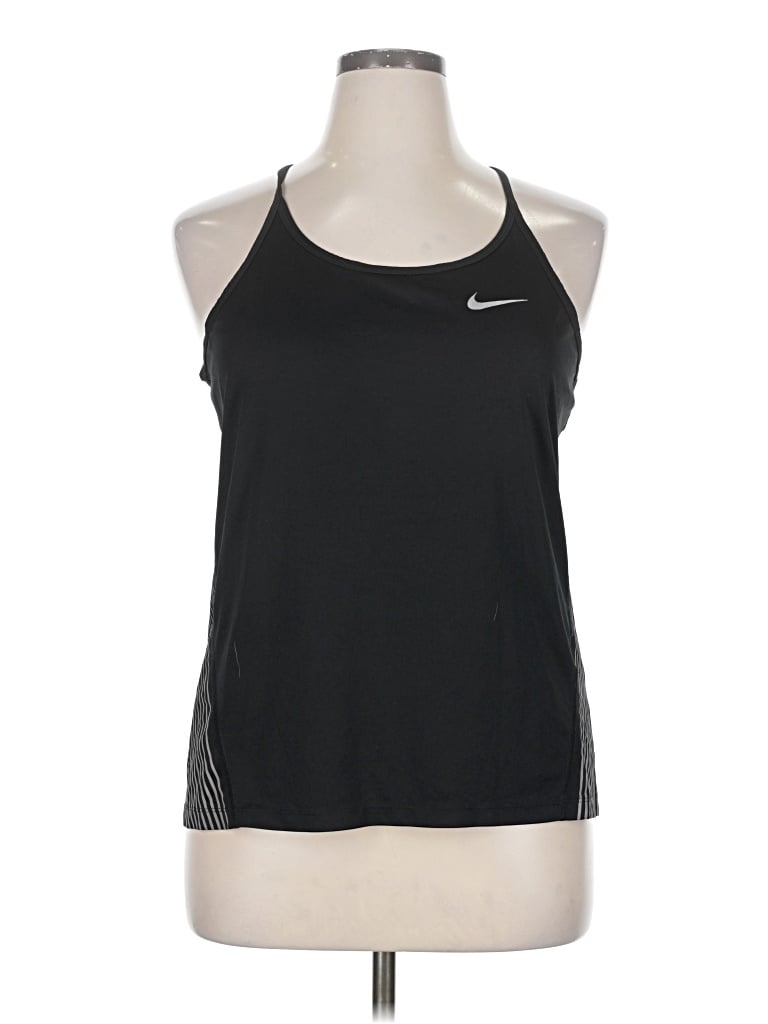 Pre-owned Nike Active Tank Top In Black
