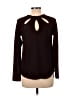 Black Swan 100% Polyester Burgundy Long Sleeve Top Size L - photo 2