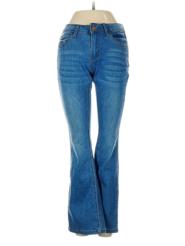 Pre-owned Bamboo Jeans In Blue