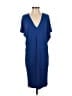 Universal Standard Solid Blue Cocktail Dress Size 00 - 0 - photo 1