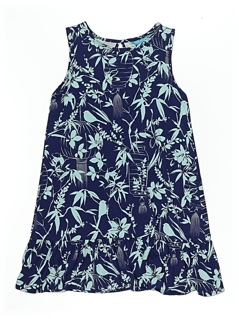 Pre-owned Tori Richard Kids' Dress In Blue