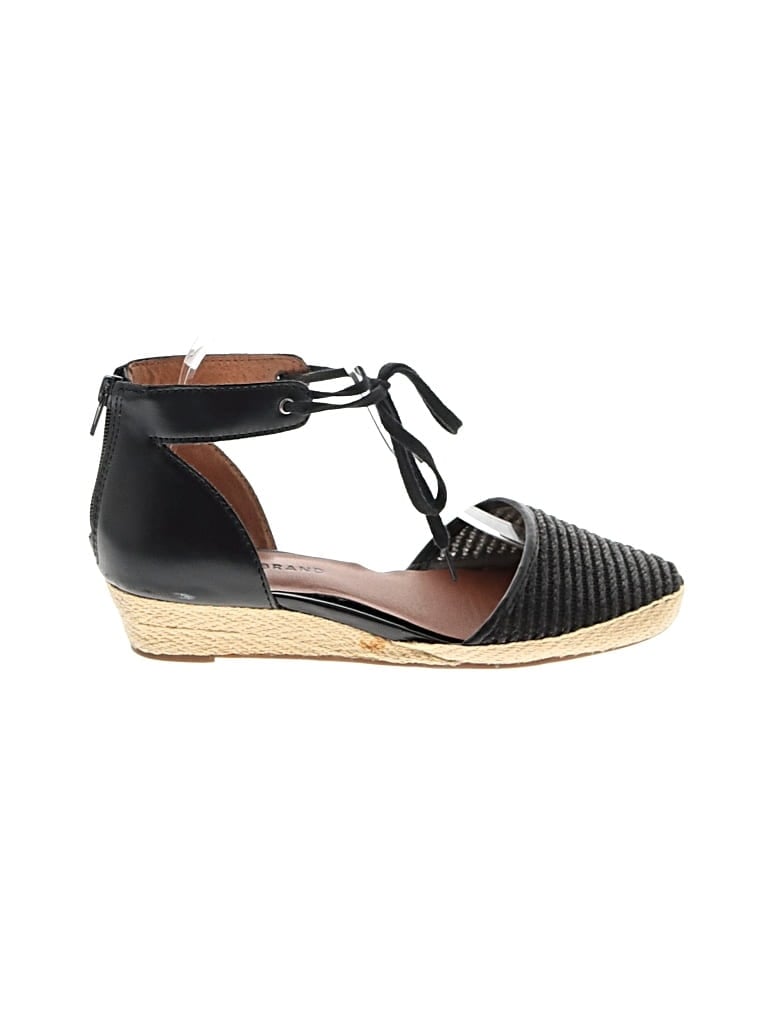 Pre-owned Lucky Brand Wedges In Black