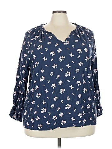 C&C California 3/4 Sleeve Blouse (view 1)