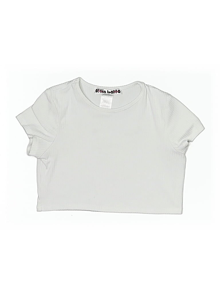 Pre-owned Assorted Brands Kids' Short Sleeve T-shirt In White