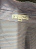Line & Dot Stripes Blue Long Sleeve Blouse Size XS - photo 7