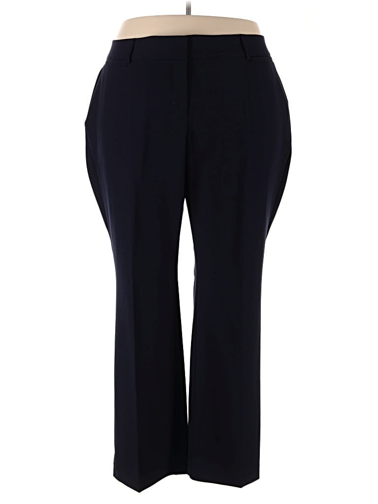 Pre-owned Lane Bryant Dress Pants In Blue