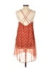 Mia Marcelle 100% Polyester Paisley Orange Casual Dress Size S - photo 2