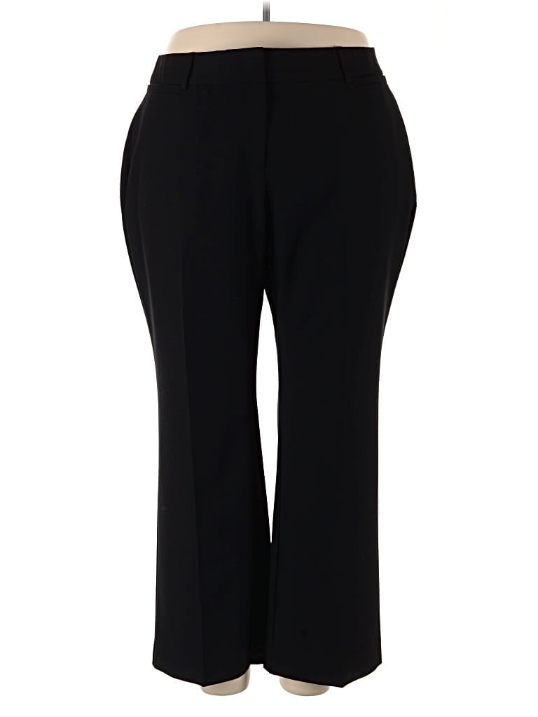 Pre-owned Lane Bryant Dress Pants In Black