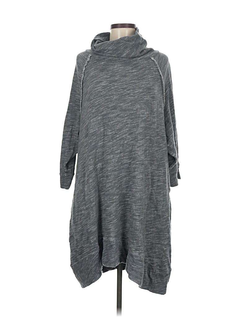Pre-owned Fp Beach Casual Dress In Gray