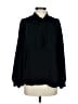 Vince Camuto 100% Polyester Black Long Sleeve Blouse Size S - photo 1