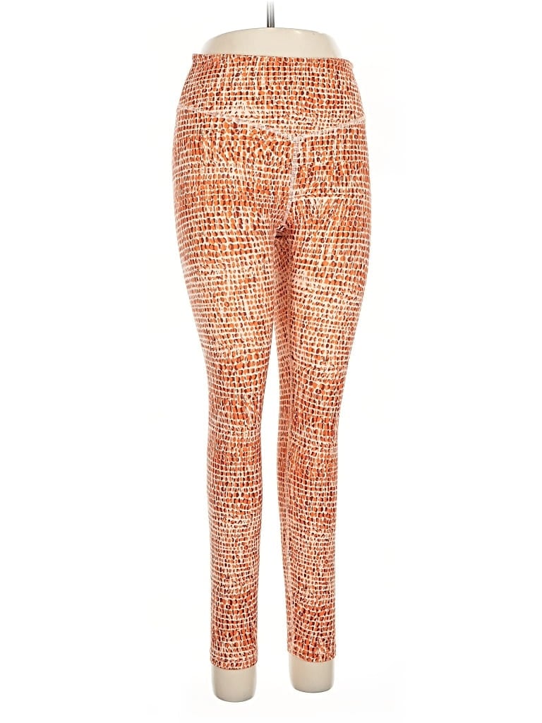 Pre-owned Skatie Leggings In Orange